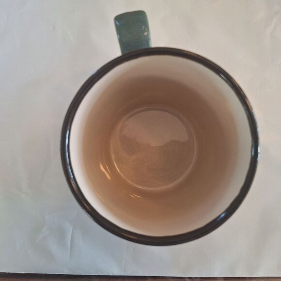 Owls On A Limb Mug for Owl Lovers Coffee Cup with Owls 16 oz Glazed Pottery - Picture 11 of 15